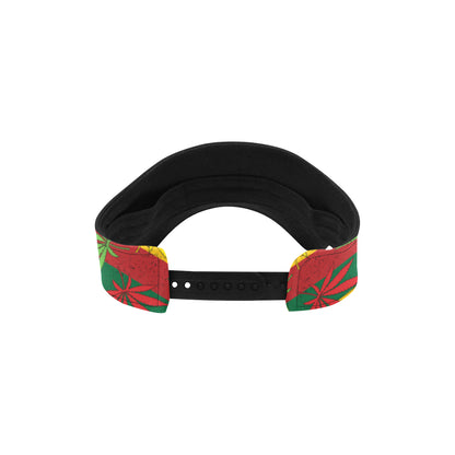 Rasta Pattern Print Design A03 Unisex Sun Visor