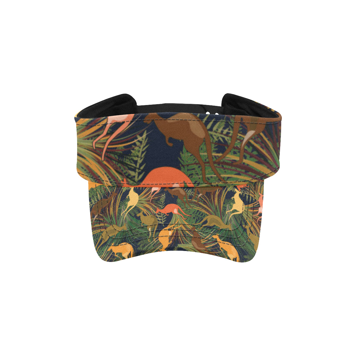 Kangaroos Pattern Print Design 07 Unisex Sun Visor