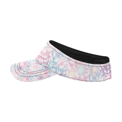 Dahlia Pattern Print Design 01 Unisex Sun Visor