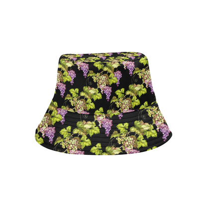 Grape Pattern Print Design GP04 Unisex Bucket Hat