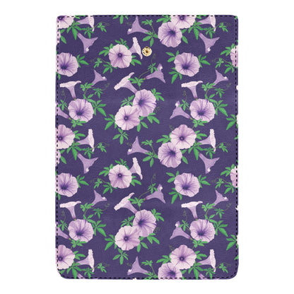 Morning Glory Pattern Print Design MG01 Women's Trifold Wallet
