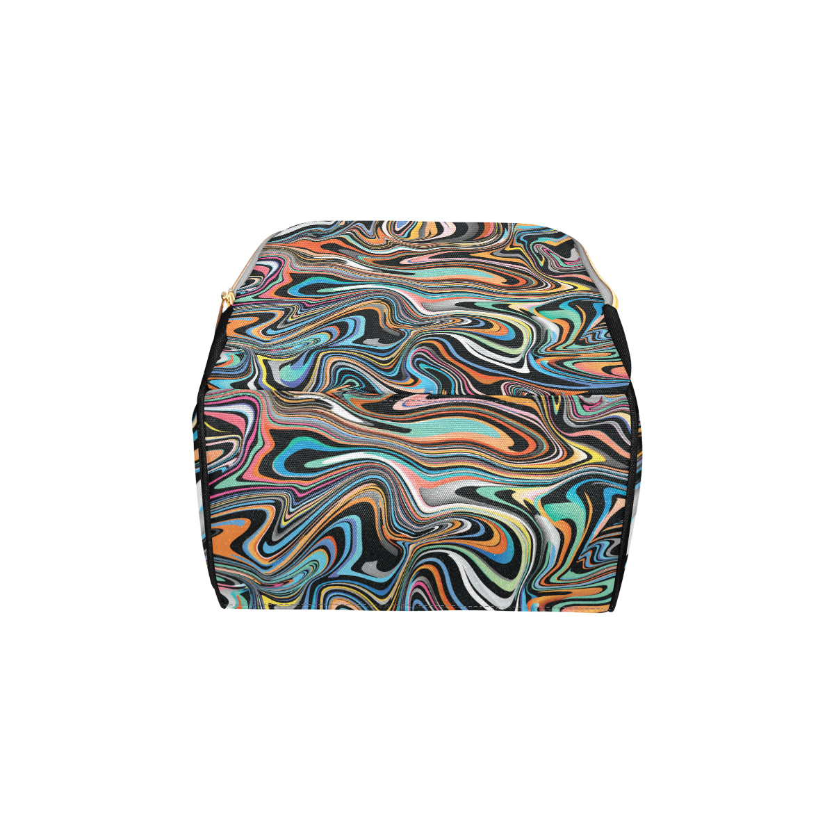 Liquid Pattern Print Design 02 Diaper Bag Backpack