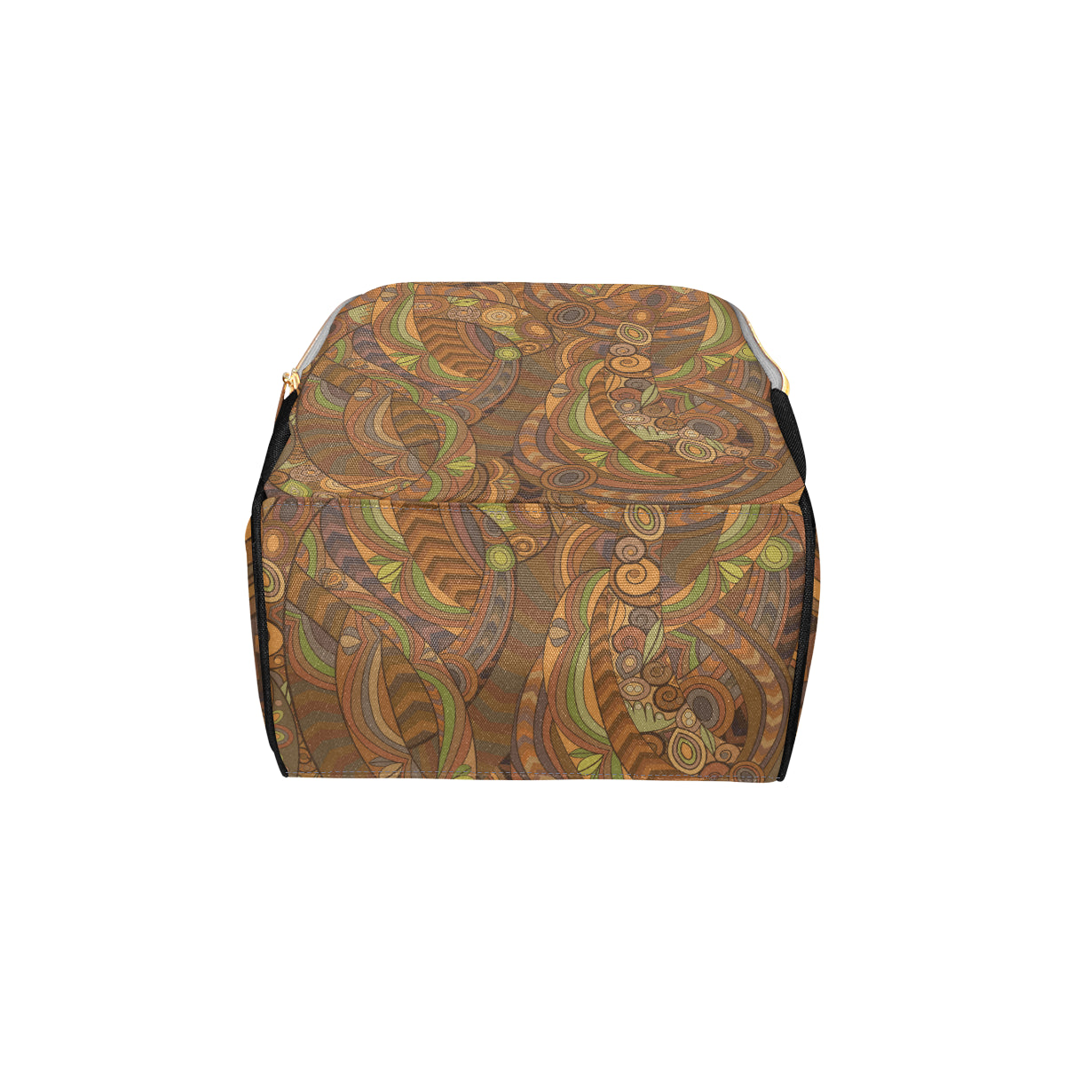 Maori Ornament Design Print Diaper Bag Backpack