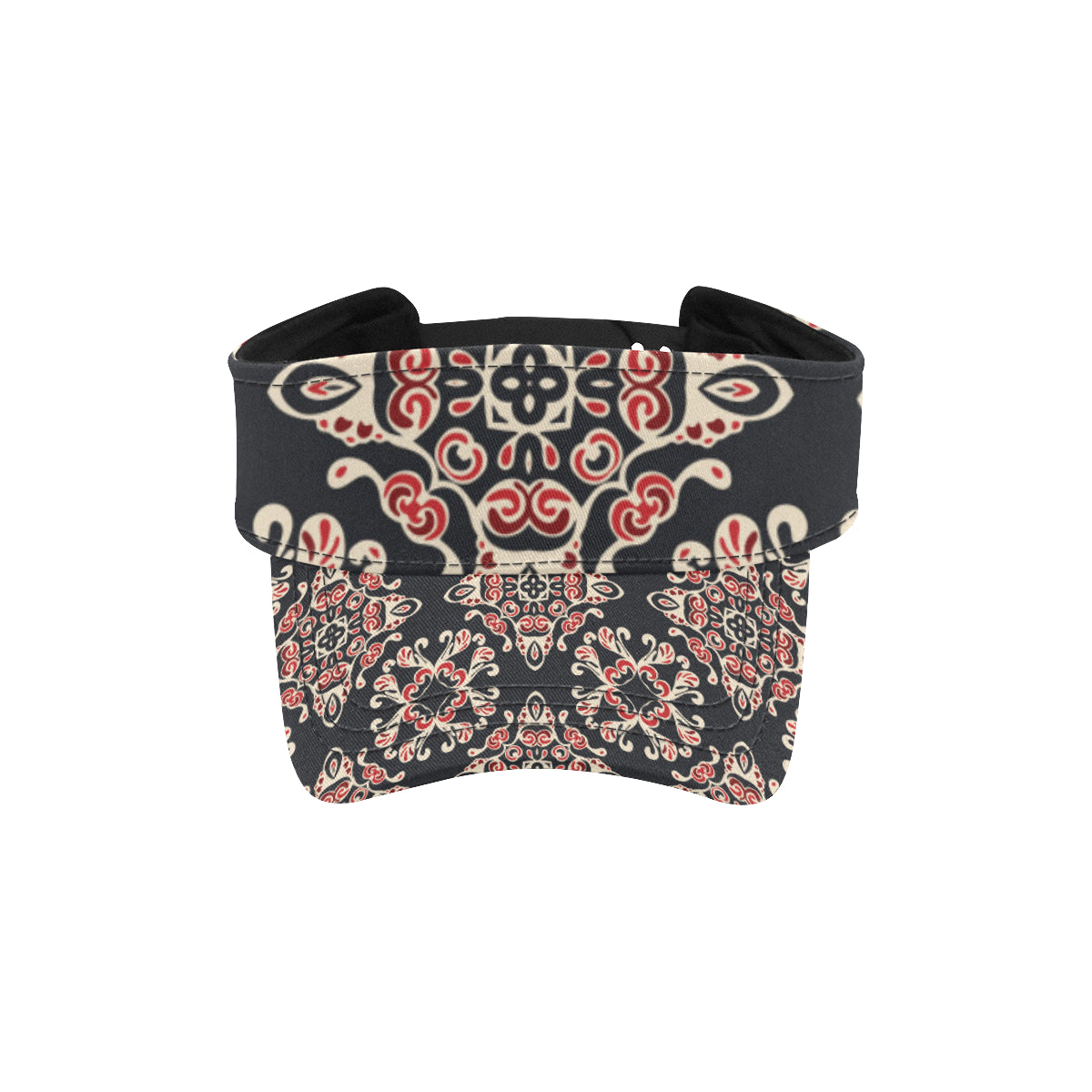 Medallion Pattern Print Design 01 Unisex Sun Visor