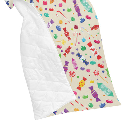 Candy Pattern Print Design 04 Premium Quilt