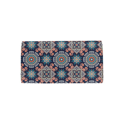 Bohemian Pattern Print Design 02 Women's Trifold Wallet