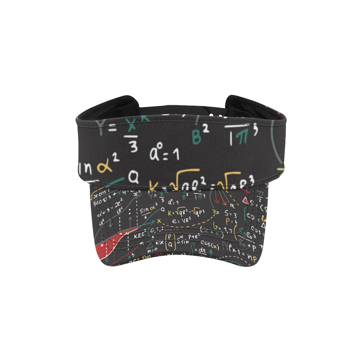 Math Pattern Print Design 04 Unisex Sun Visor