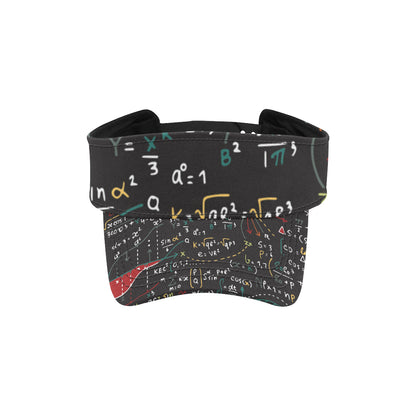 Math Pattern Print Design 04 Unisex Sun Visor