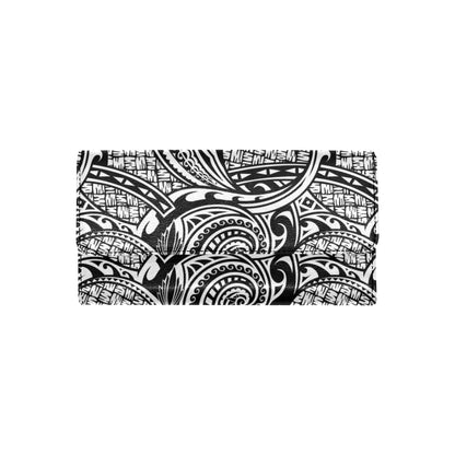 Polynesian Tribal Pattern Women's Trifold Wallet