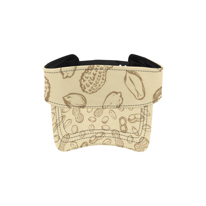 Peanut Pattern Print Design A02 Unisex Sun Visor