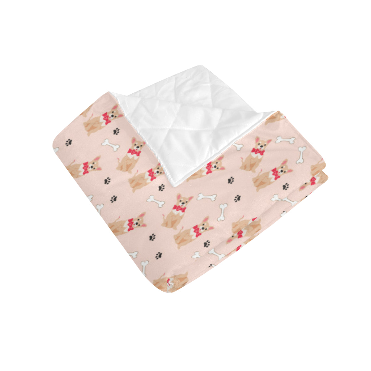 Chihuahua Pattern Print Design 04 Premium Quilt