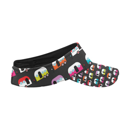 Camper Caravan Pattern Unisex Sun Visor
