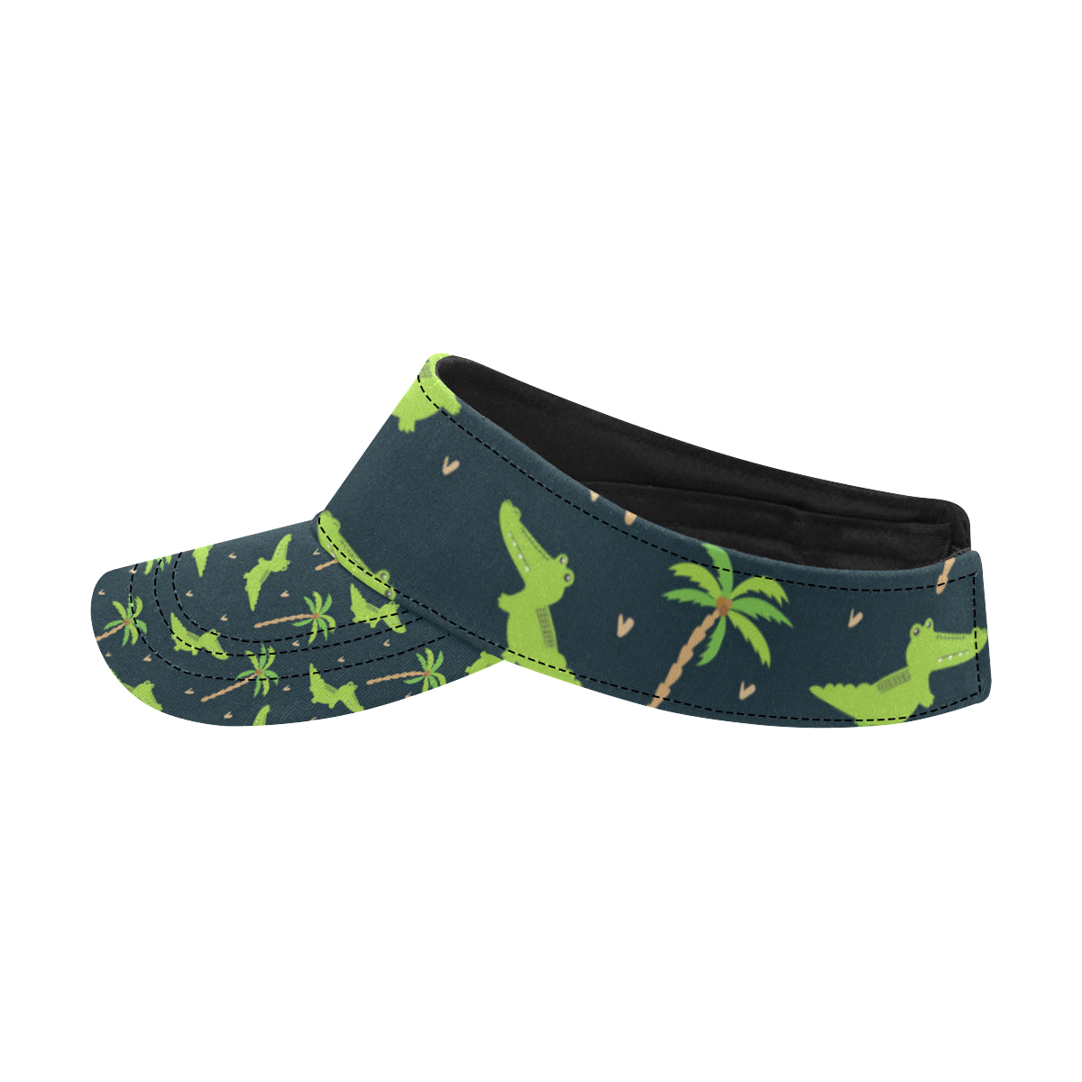 Alligator Pattern Print Design 02 Unisex Sun Visor