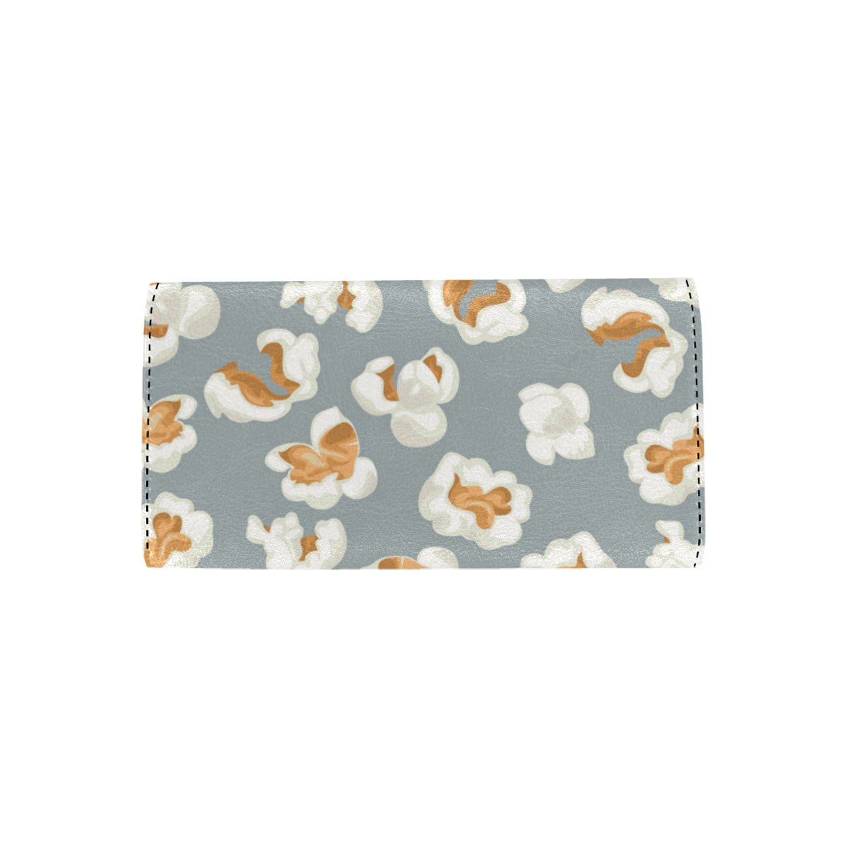 Popcorn Pattern Print Design A05 Women's Trifold Wallet