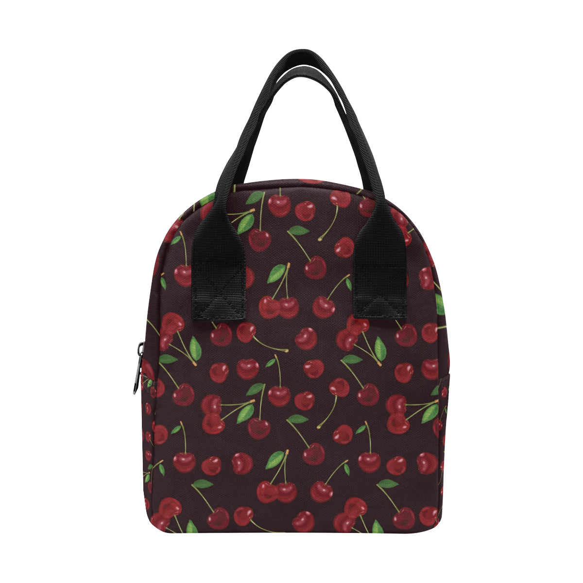 Cherry Fresh Pattern Insulated Lunch Bag