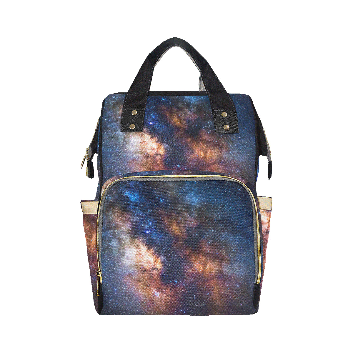 Celestial Milky way Galaxy Diaper Bag Backpack
