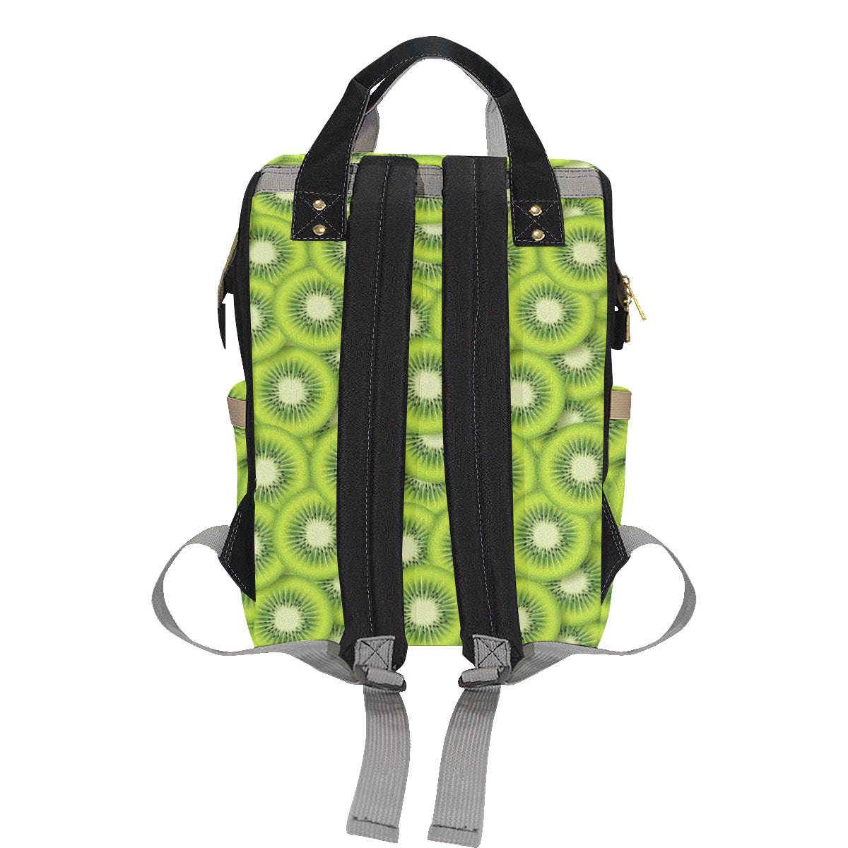Kiwi Pattern Print Design KW01 Diaper Bag Backpack