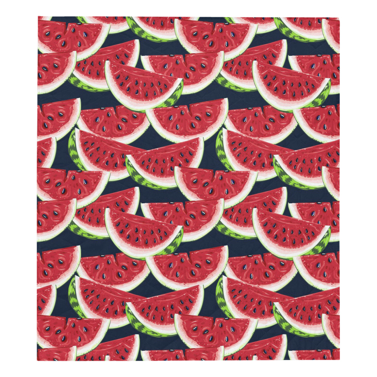 Watermelon Pattern Print Design WM011 Premium Quilt
