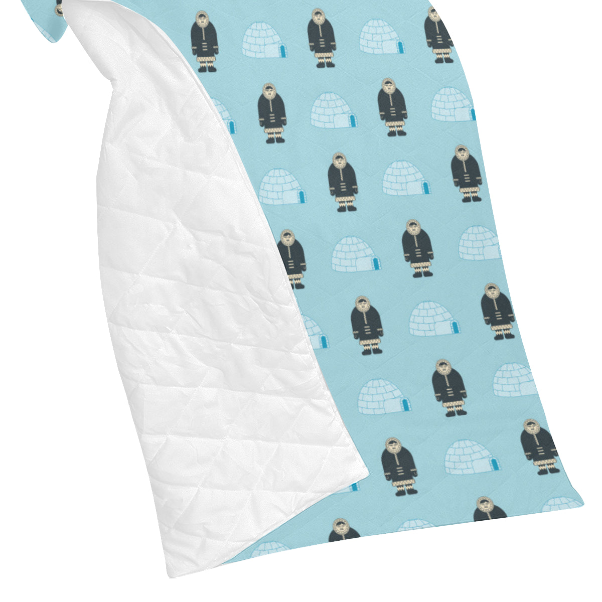 Eskimo Pattern Print Design 03 Premium Quilt