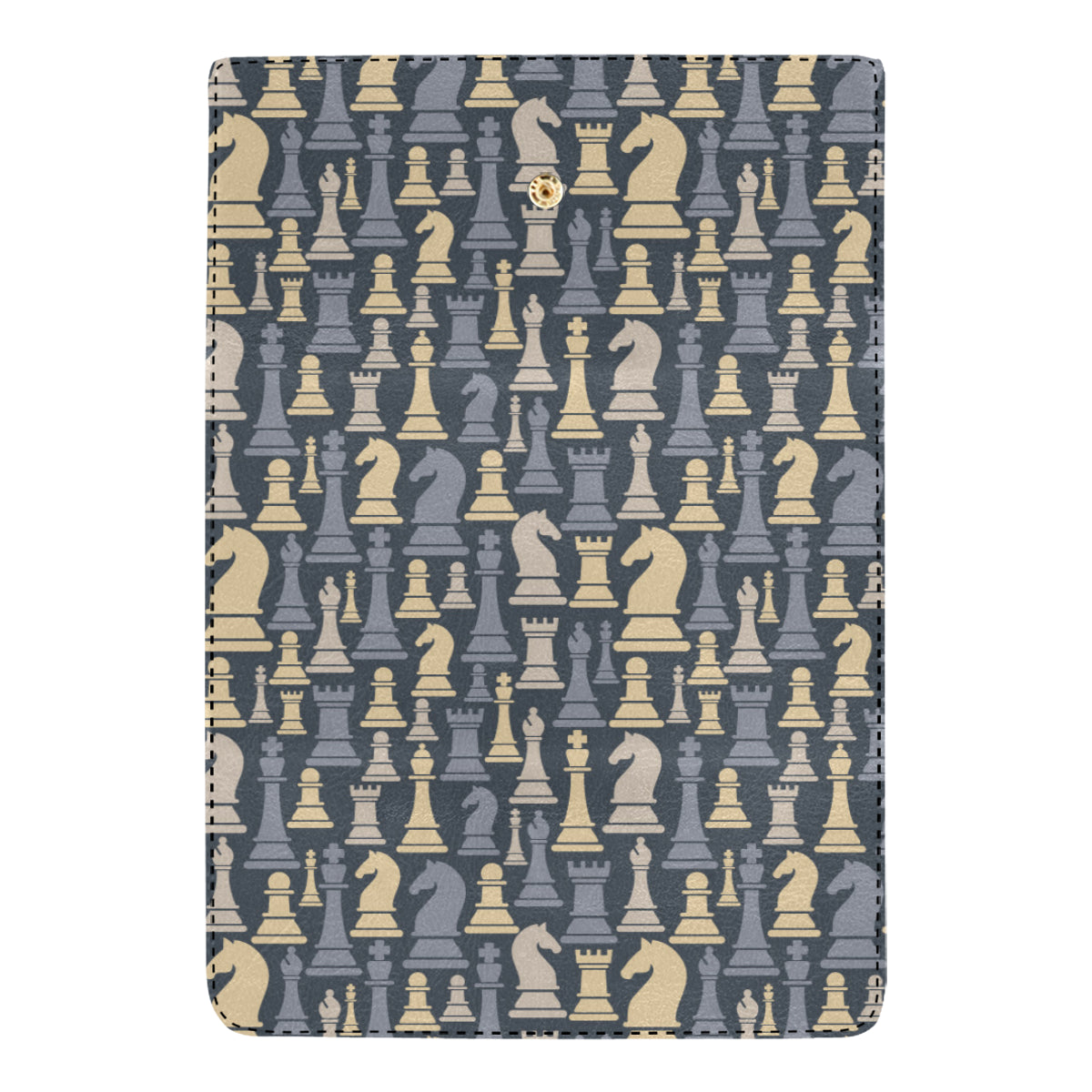 Chess Pattern Print Design 04 Women's Trifold Wallet