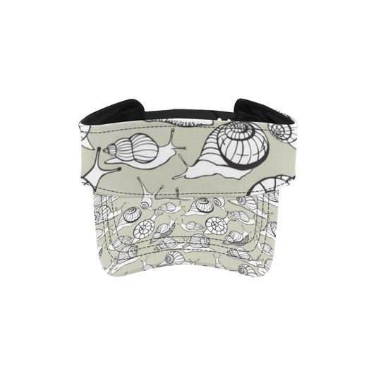 Snail Pattern Print Design 03 Unisex Sun Visor
