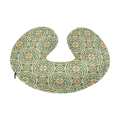 Cross Pattern Print Design 01 U-Shaped Travel Neck Pillow