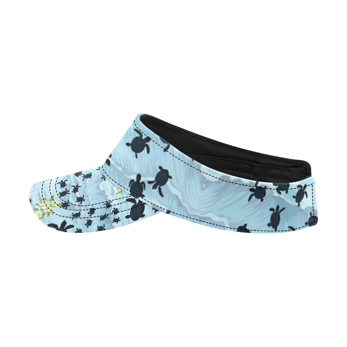 Sea Turtle Pattern Print Design T011 Unisex Sun Visor