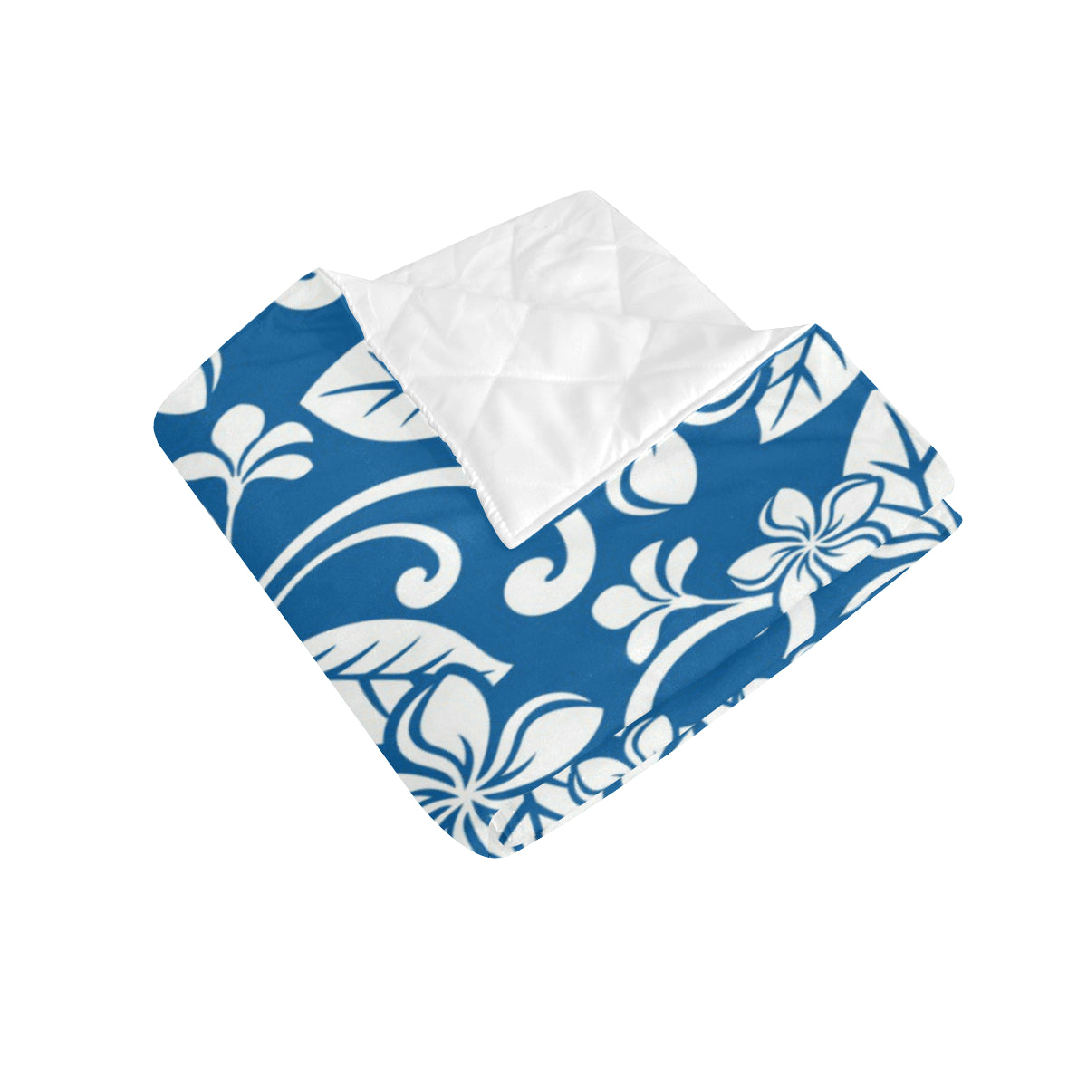 Plumeria Pattern Print Design PM013 Premium Quilt
