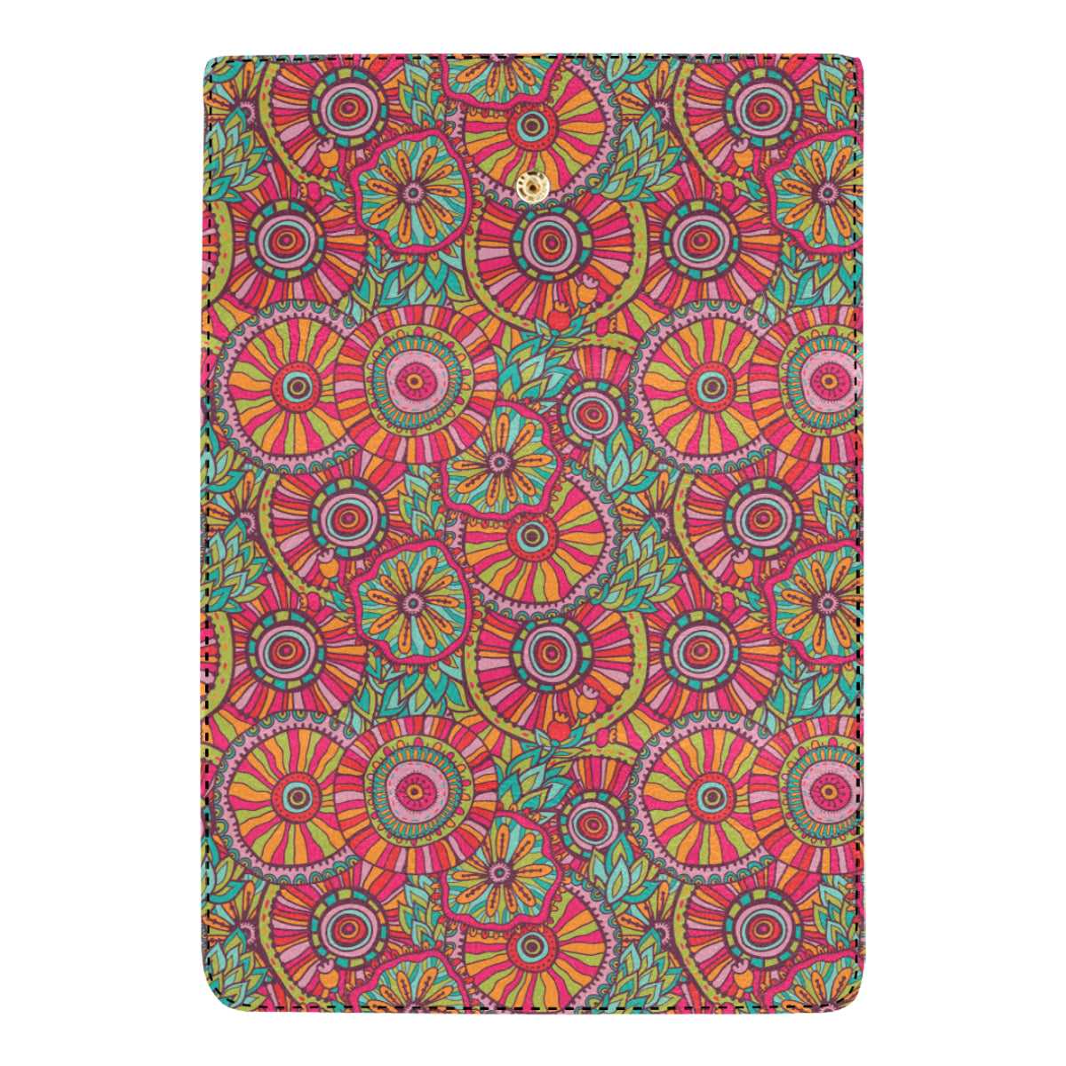 Boho Pattern Print Design 01 Women's Trifold Wallet