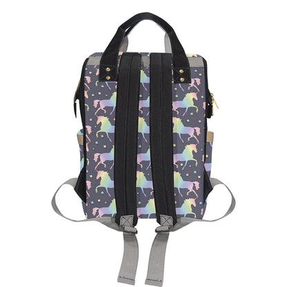 Rainbow Pattern Print Design A05 Diaper Bag Backpack