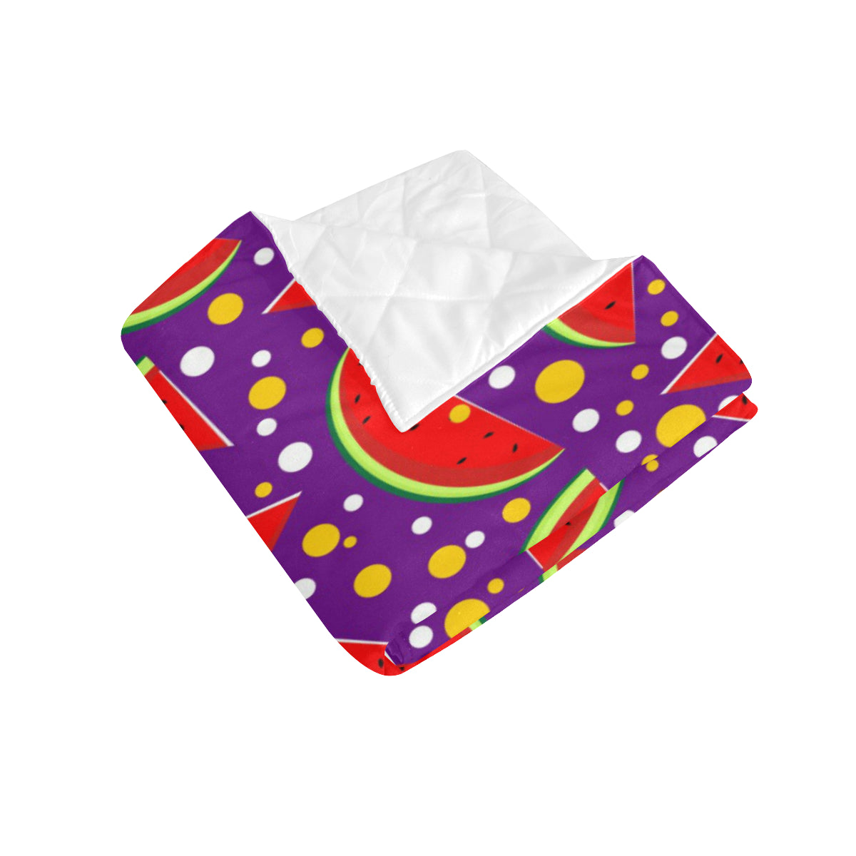Watermelon Pattern Print Design WM010 Premium Quilt