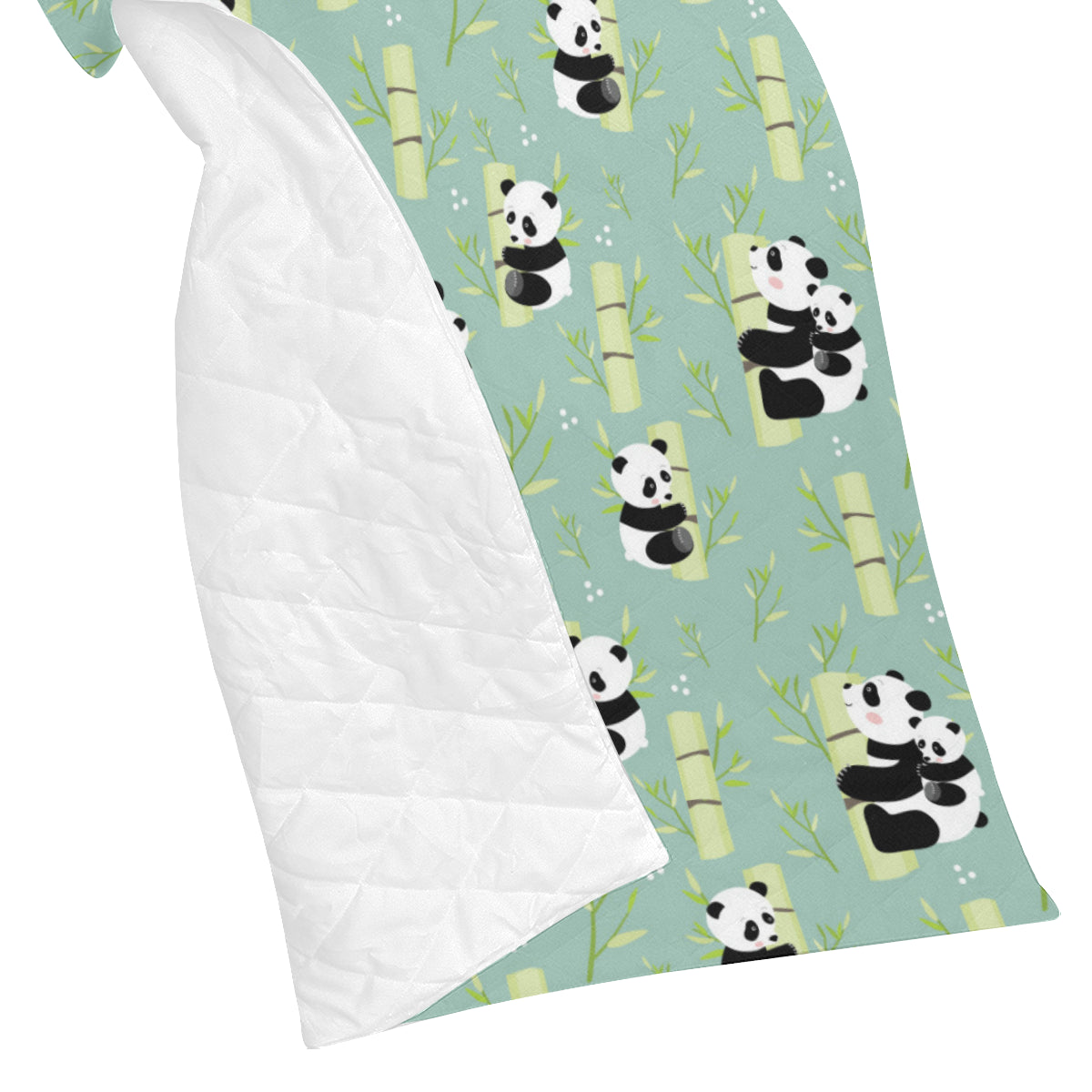 Panda Pattern Print Design A03 Premium Quilt