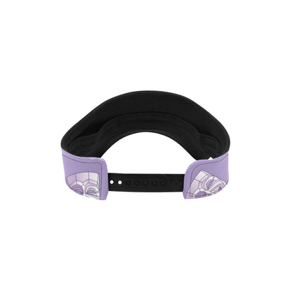 Acting Mask Pattern Print Design 05 Unisex Sun Visor