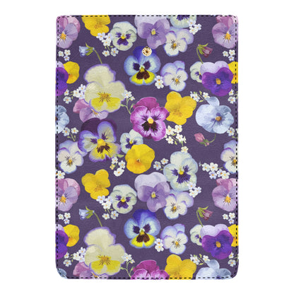 Pansy Pattern Print Design PS02 Women's Trifold Wallet