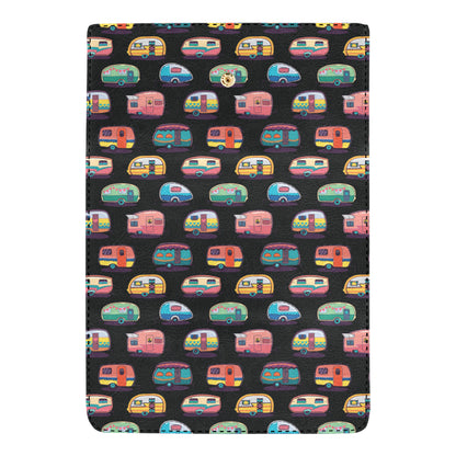 Camper Camping Pattern Women's Trifold Wallet