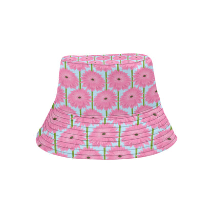 Gerberas Pattern Print Design GB01 Unisex Bucket Hat