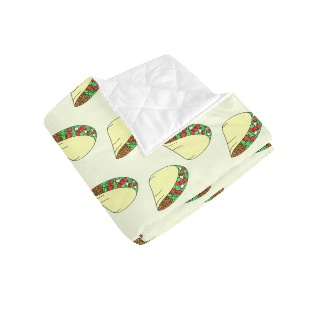 Taco Pattern Print Design TC05 Premium Quilt