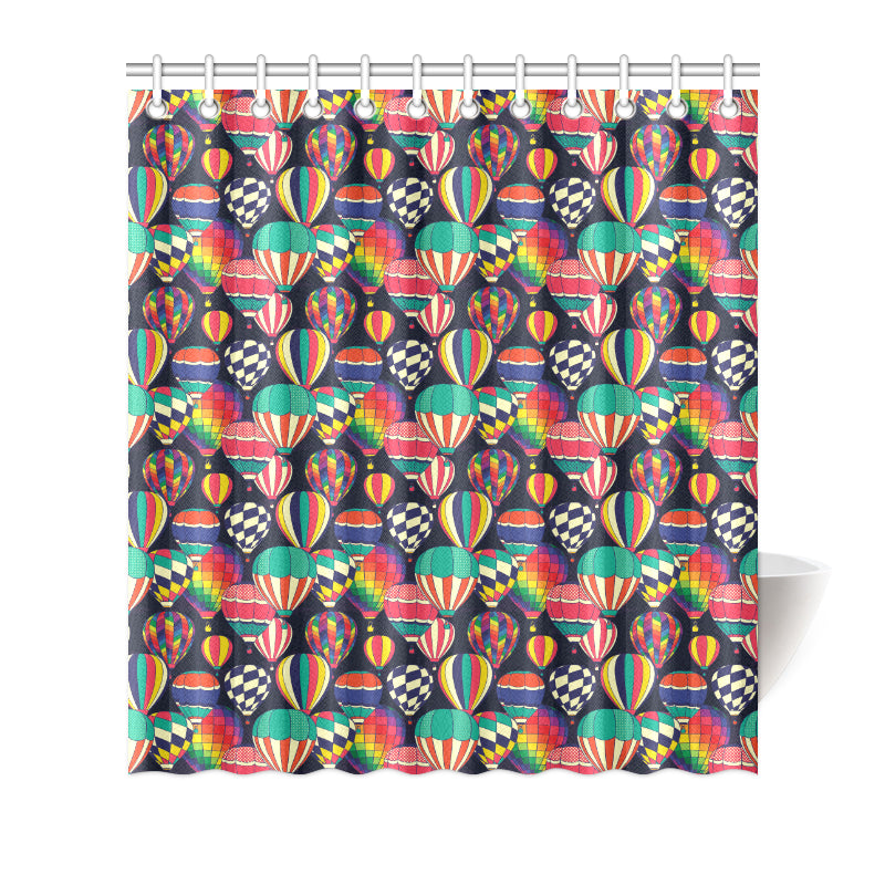 Ballon Pattern Print Design 02 Shower Curtain