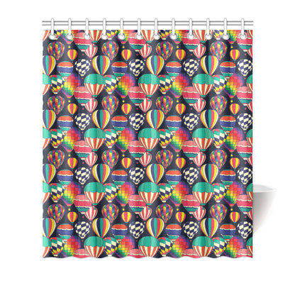 Ballon Pattern Print Design 02 Shower Curtain