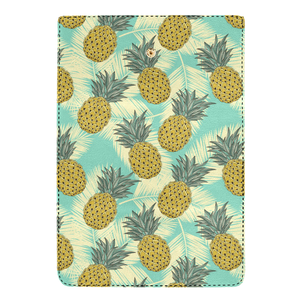 Pineapple Pattern Print Design PP03 Women's Trifold Wallet