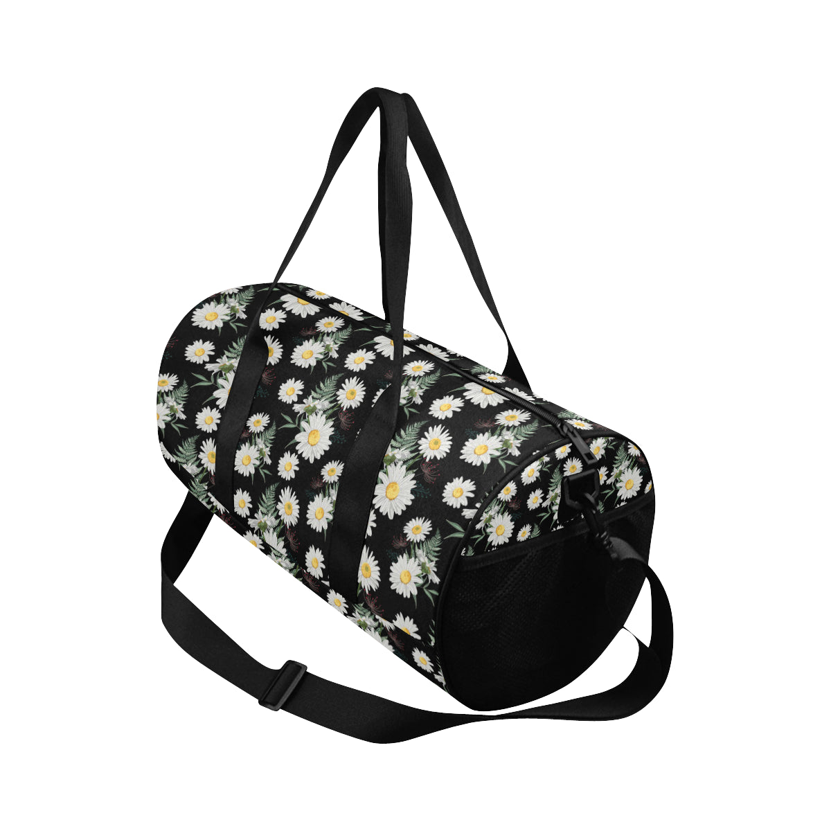Daisy Pattern Print Design DS07 Travel Duffel Bags