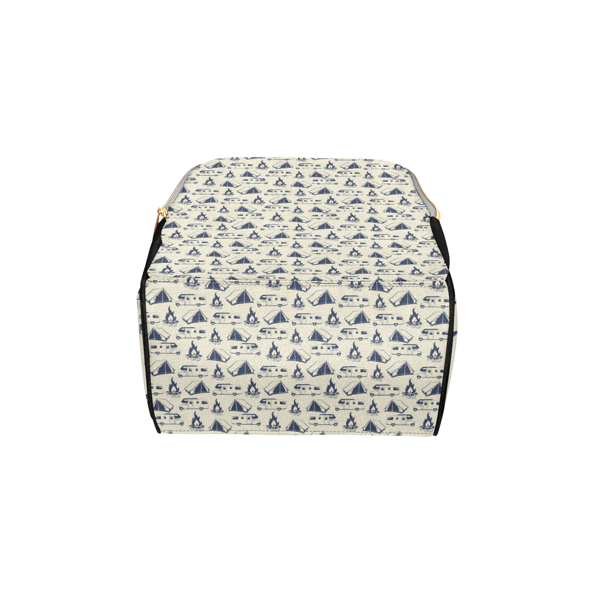 Campfire Pattern Print Design 01 Diaper Bag Backpack
