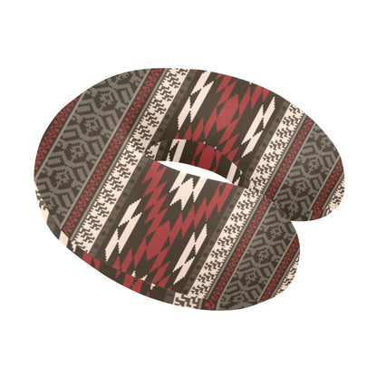 Native Pattern Print Design A03 U-Shaped Travel Neck Pillow