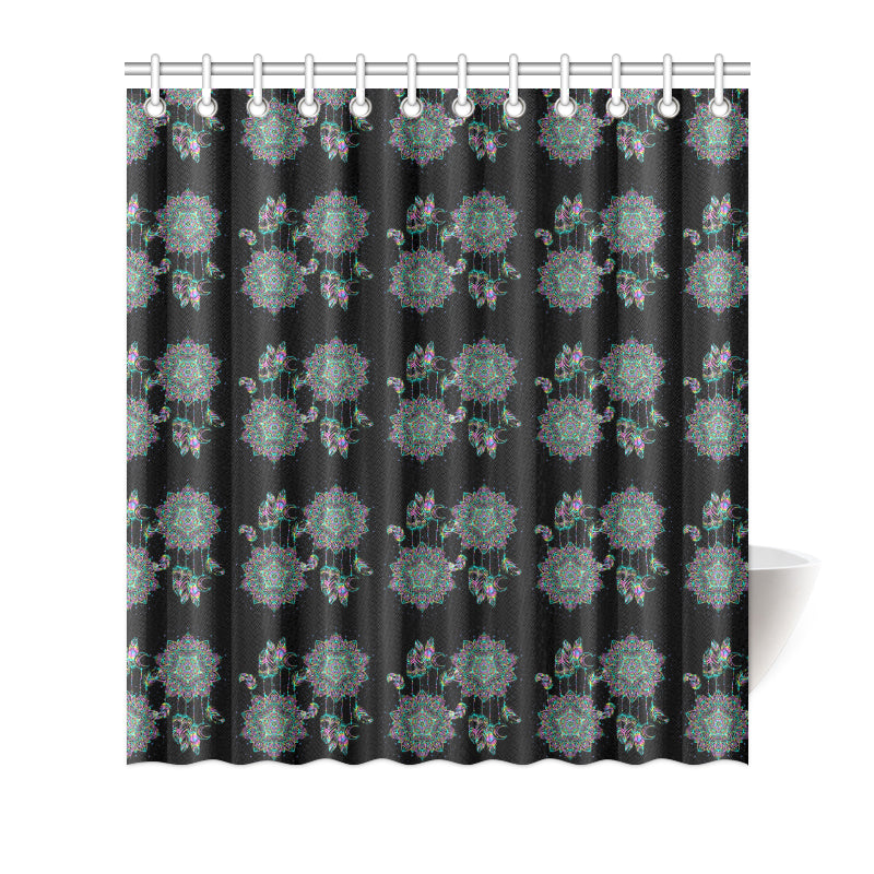 Dream Catcher Colorful Hand Draw Shower Curtain