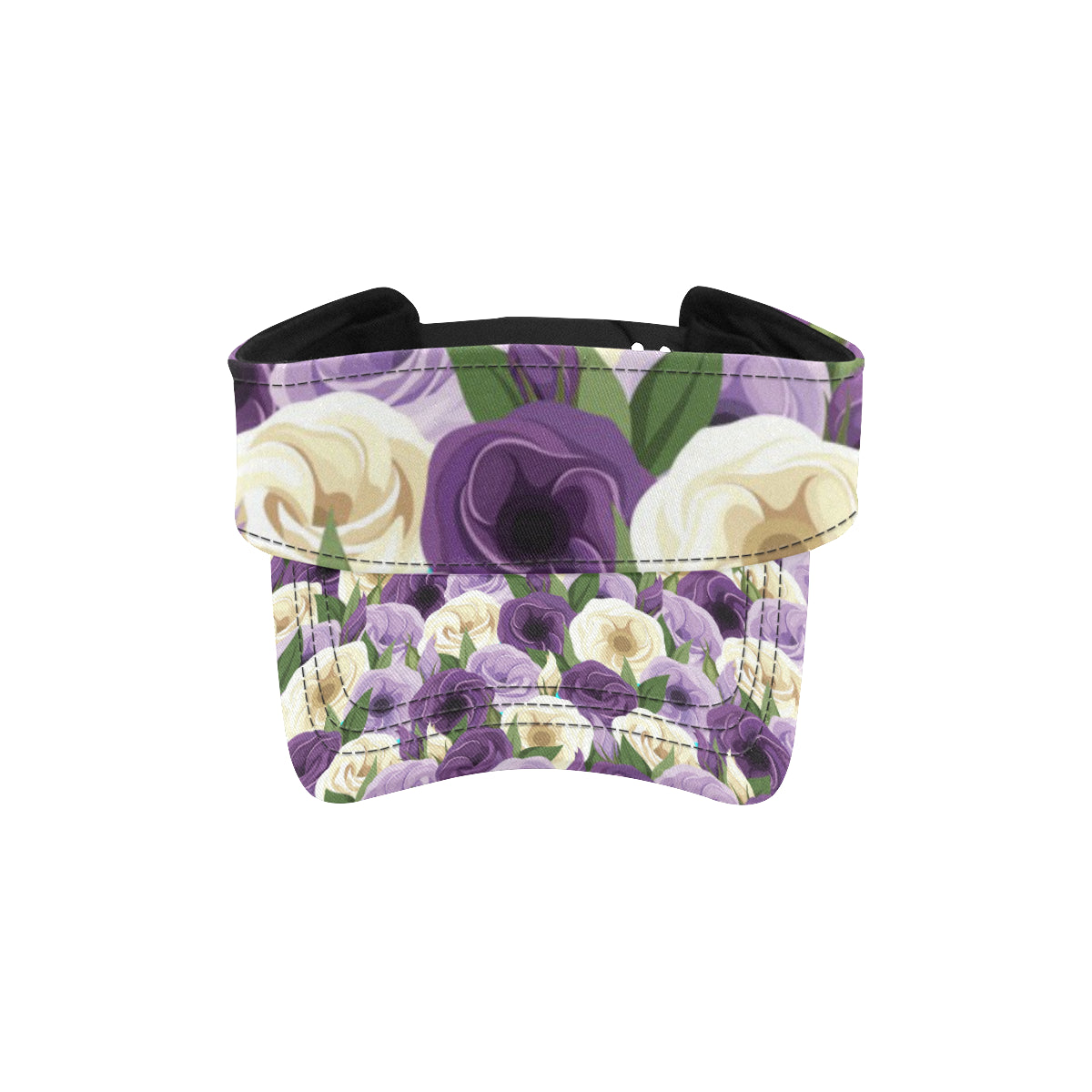 Lisianthus Pattern Print Design LT01 Unisex Sun Visor