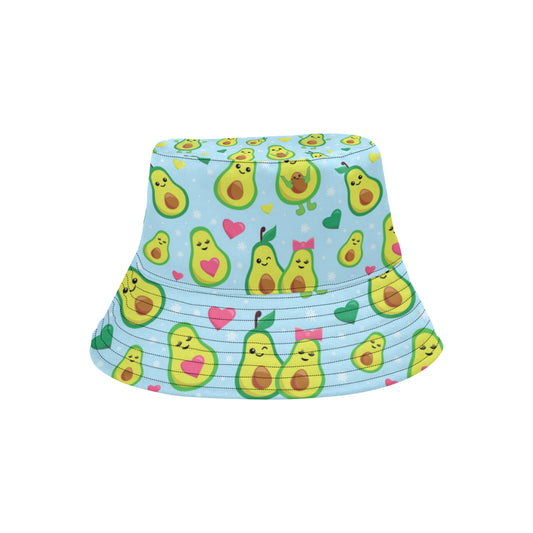 Avocado Pattern Print Design AC09 Unisex Bucket Hat