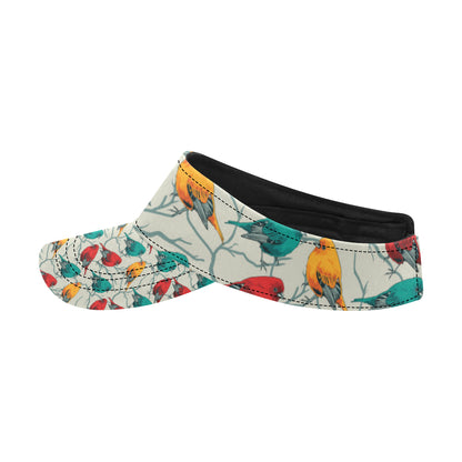 Birds Pattern Print Design 04 Unisex Sun Visor