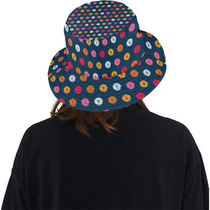 Gerberas Pattern Print Design GB06 Unisex Bucket Hat