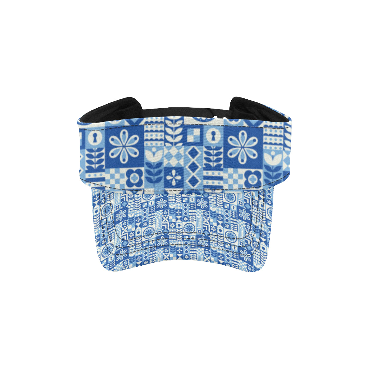 Swedish Print Pattern Unisex Sun Visor
