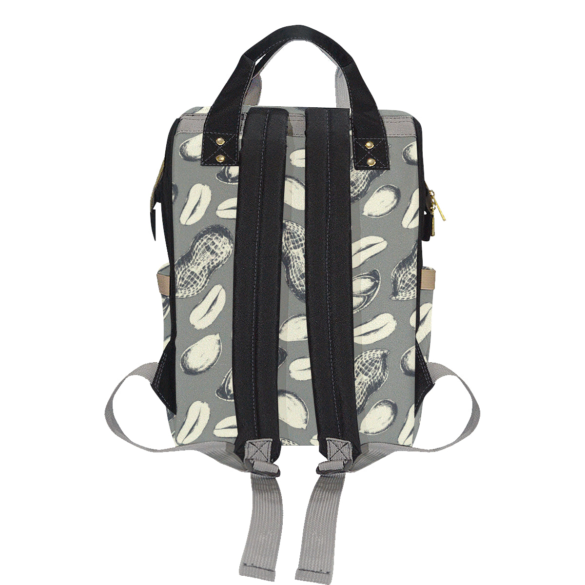 Peanut Pattern Print Design A01 Diaper Bag Backpack